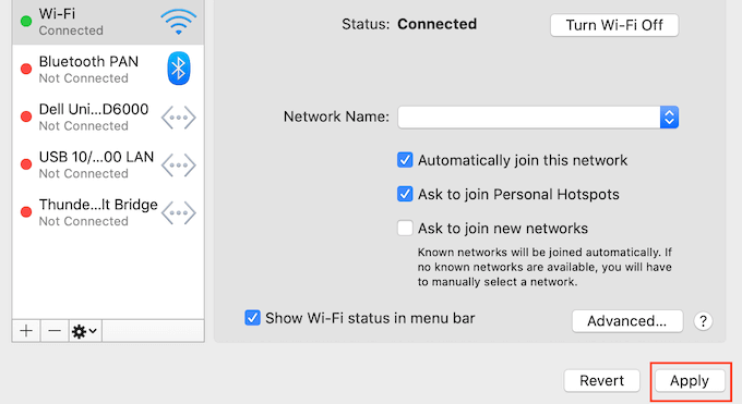 apply-dns-change Apply DNS change