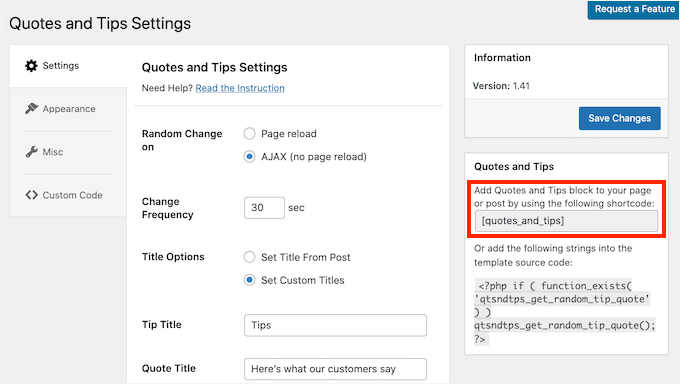WordPressの引用ショートコード