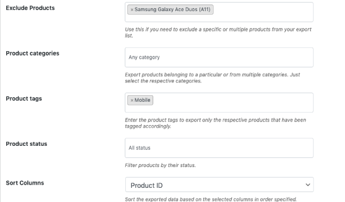 Filtering-the-export-data-during-the-export-of-products-in-the-Import-export-suite-for-WooCommerce-plugin 