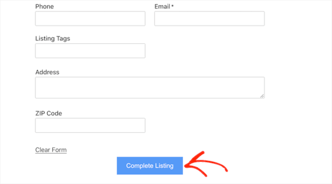 Submitting listings to an online directory Submitting listings to an online directory