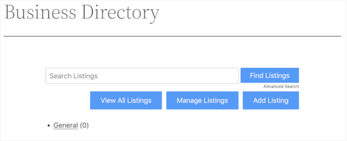 The Business Directory WordPress plugin The Business Directory WordPress plugin