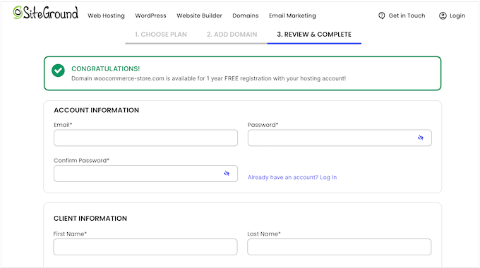 Purchasing hosting for your Etsy-style store