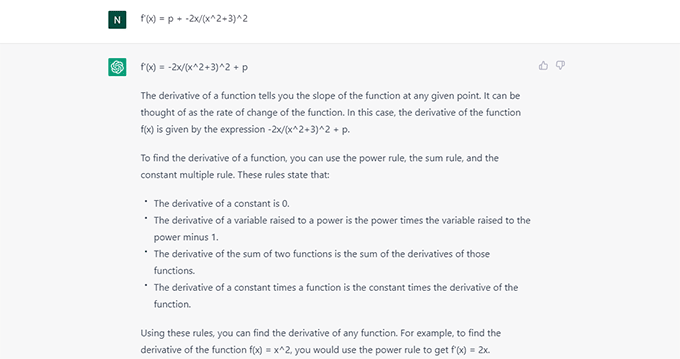 ChatGPT example 2 ChatGPT example 2: Code and poetry generation