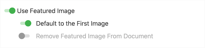 Automatically setting the featured image for an imported Google Doc Automatically setting the featured image for an imported Google Doc