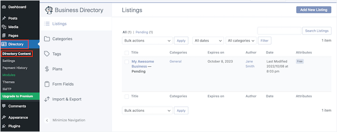 Approving visitor submissions Approving visitor submissions