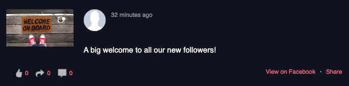 Una publicación con un diseño de miniatura Una publicación con un diseño de miniatura