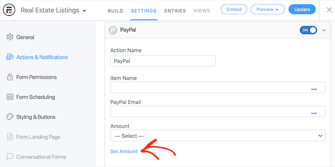 Adding a payment method to your web directory Adding a payment method to your web directory