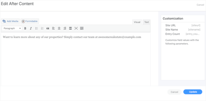 Displaying user-submitted listings in WordPress Displaying user-submitted listings in WordPress