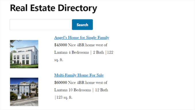 An online web directory created using Formidable Forms An online web directory created using Formidable Forms