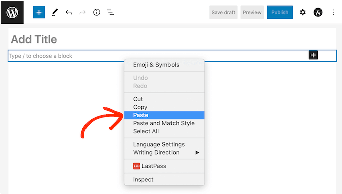 Importing a Google Doc into WordPress using copy and paste Importing a Google Doc into WordPress using copy and paste