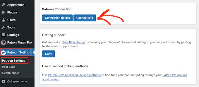 Connecting your Patreon account to WordPress Connecting your Patreon account to WordPress