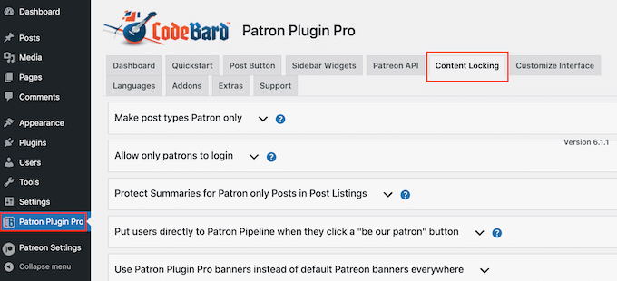 Restricting content in WordPress to Patreon members Restricting content in WordPress to Patreon members
