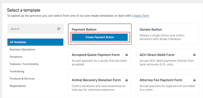 Creating a simple optional payment form Creating a simple optional payment form