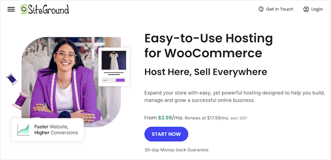 SiteGround's dedicated WooCommerce hosting SiteGround's dedicated WooCommerce hosting