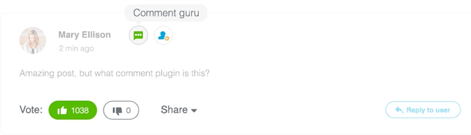 Thrive Comments Engagement-Funktionen für WordPress