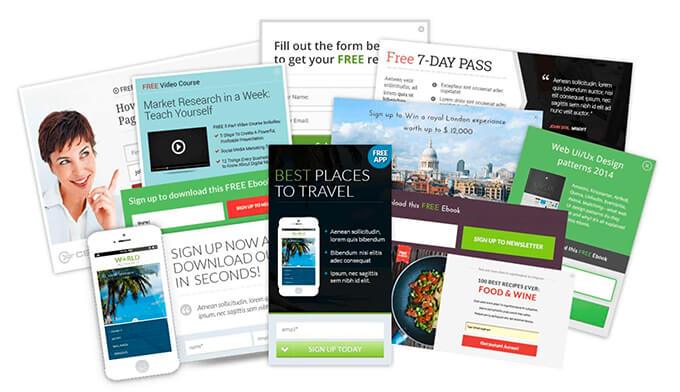 ThriveLeads - Designbeispiele