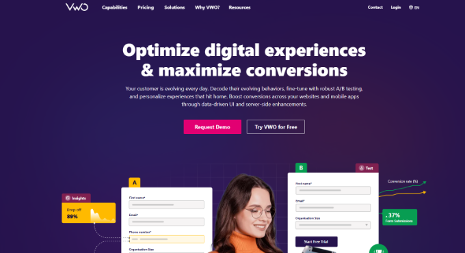 VWO VWO Google Optimize alternative