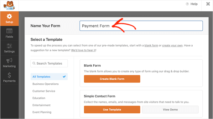 Creating a payment form using WPForms Creating a payment form using WPForms