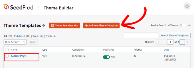 Create author page template in SeedProd Create author page template in SeedProd