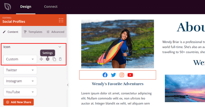 Create Custom social media profile icon Create Custom social media profile icon