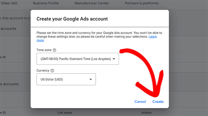 Crie uma conta do Google Ads Crie uma conta do Google Ads