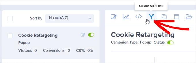 create split test create split test