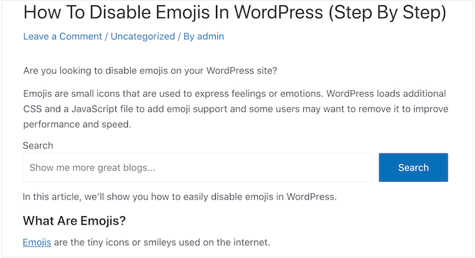 How to improve the default WordPress search How to improve the default WordPress search