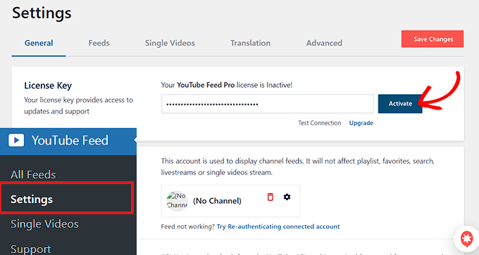 Activate your smash balloon license key Activate your smash balloon license key