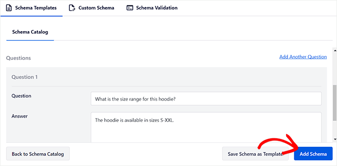Add a question in the FAQs Add a question in the FAQs