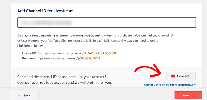Add code and click the connect button Add code and click the connect button