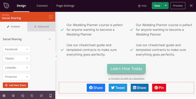 Ajout de blocs à un outil de création de pages WordPress
