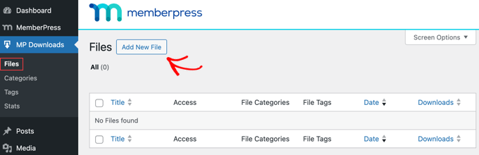 Adding a File to Download in MemberPress