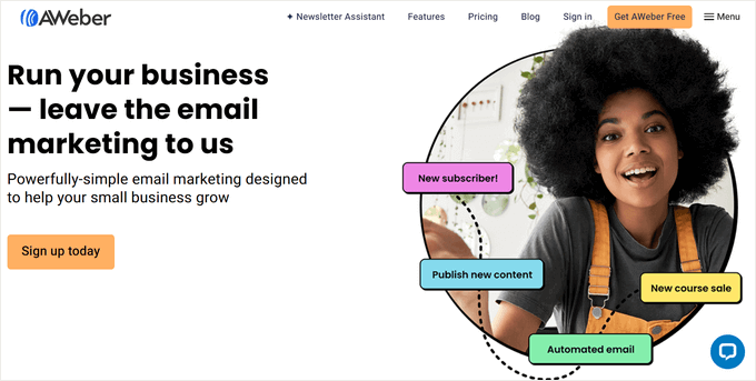 AWeber autoresponder tool