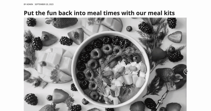 An example of a before and after image An example of a before and after image