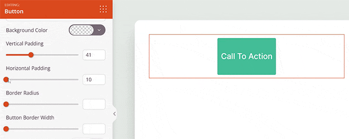 Change width of the button block Change width of the button block