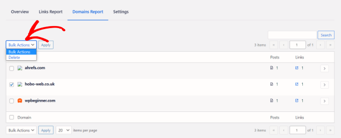 Elimina backlink spam