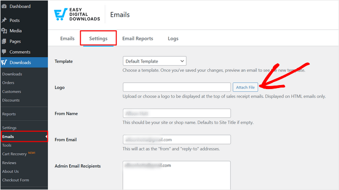 How to customize the purchase confirmation email on your online store