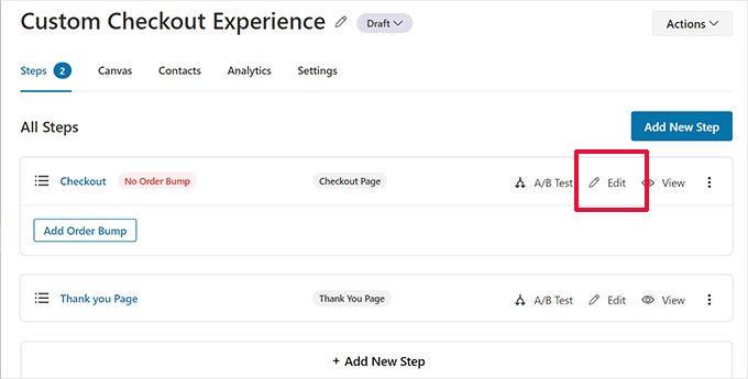 Editing custom checkout page Editing custom checkout page