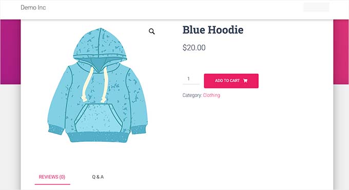 Click Q and A tab on the product page Click Q and A tab on the product page