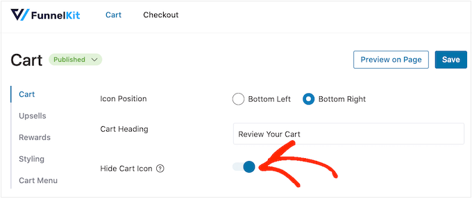 WooCommerceカートを非表示にする WooCommerceカートを非表示にする
