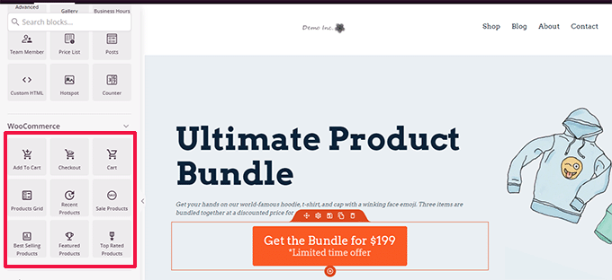 Shop header Shop header