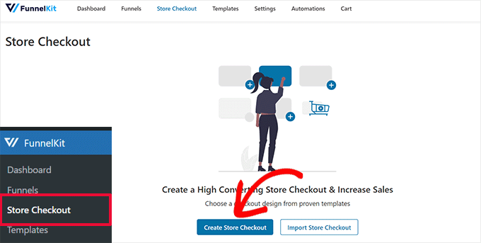 Create a store checkout Create a store checkout