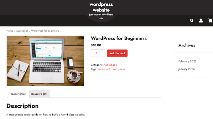 How to sell an audiobook online using WooCommerce