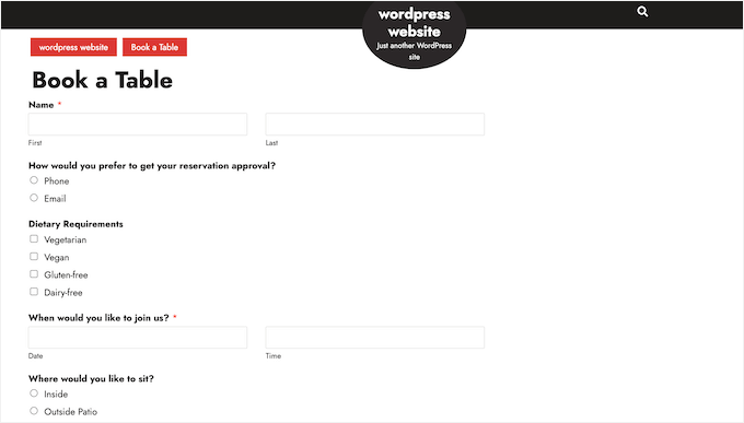 How to accept online bookings on a restaurant website How to accept online bookings on a restaurant website