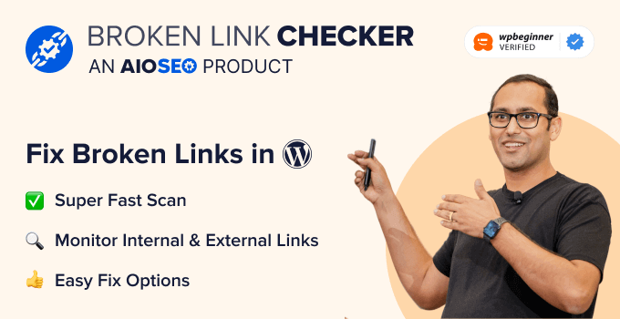 broken link checker för wordpress av aioseo introducerar broken link checker för wordpress av aioseo