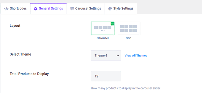 Configure grid settings Configure grid settings