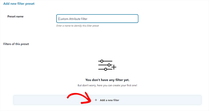Criar um filtro Criar um filtro