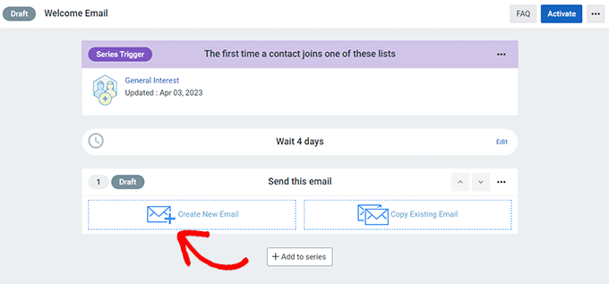 Créer un nouvel e-mail