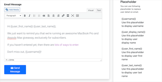Cum să trimiteți e-mail tuturor utilizatorilor înregistrați în WordPress