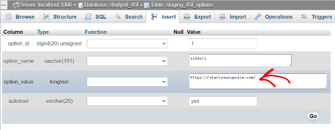 Enter siteurl Enter siteurl